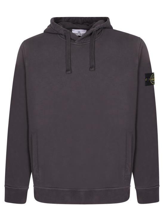 27FW 스톤 아일랜드 후드 티셔츠 6100048 S0A20 V0062 Grey