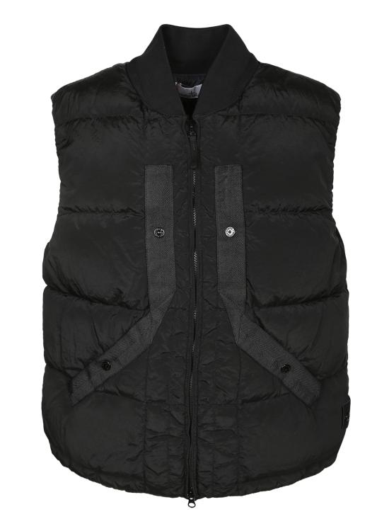 27FW 스톤 아일랜드 패딩 조끼 G100008 S0019 V0029 Black