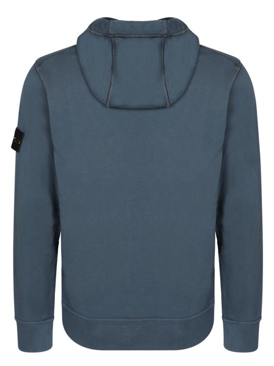 27FW 스톤 아일랜드 후드 티셔츠 6100062 S0051 V002E Blue - STONE ISLAND