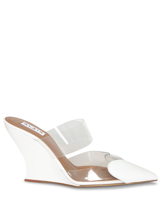 27FW 알라이아 힐/펌프스 AA3M3005 CK150 010 White