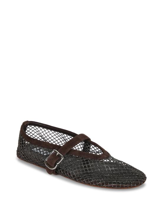27FW 알라이아 플랫 슈즈 AA3A029 A023 U15 Brown - ALAIA
