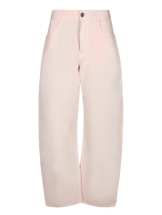 27FW 알라이아 스트레이트 팬츠 AA9P1215 D028D 416 Pink