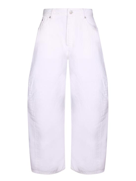 27FW 알라이아 스트레이트 팬츠 AA9P1406 D027D 000 White