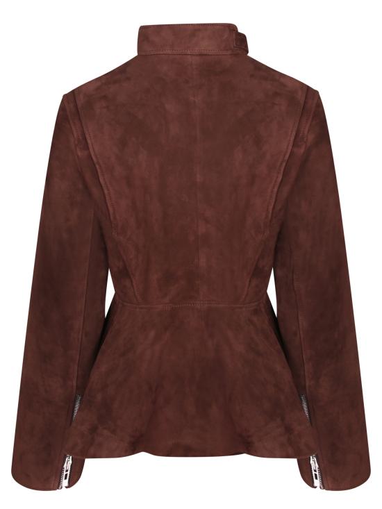 27FW 알라이아 무스탕 AA9V1317 L053D 719 Brown - ALAIA