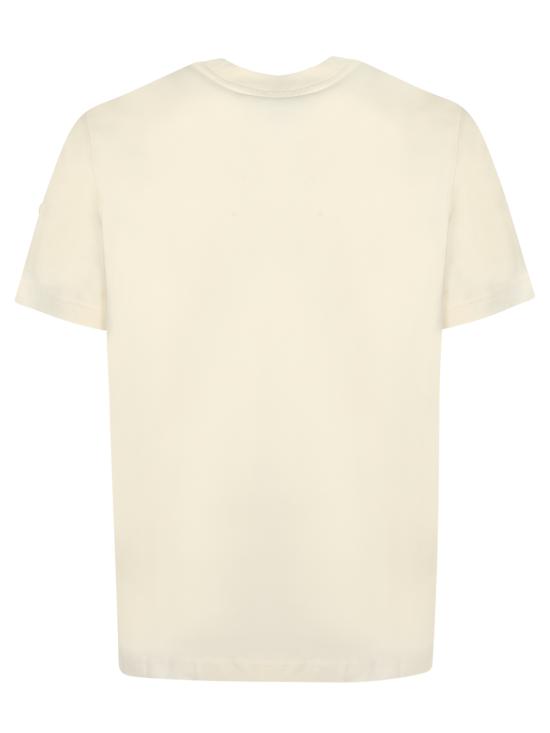 27FW 몽클레어 반팔 티셔츠 L20918C000 18 89B8U 060 White - MONCLER