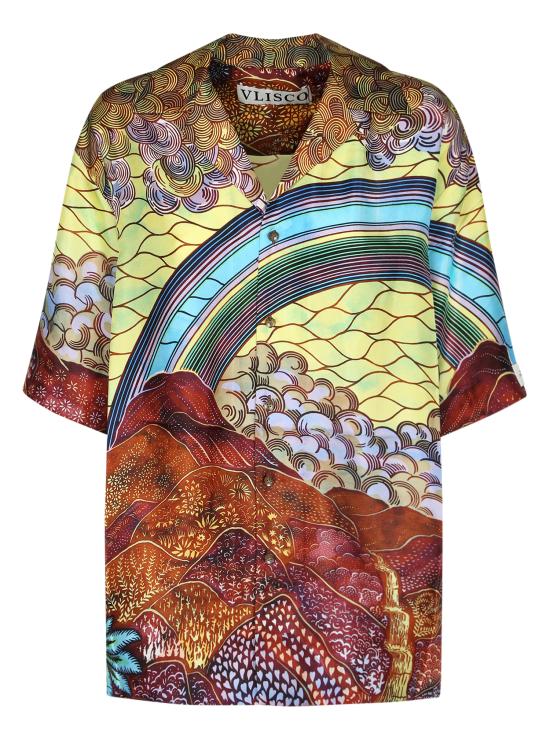 27FW 블리스코 반팔 셔츠 VDAM00004 RAINBOW Multi