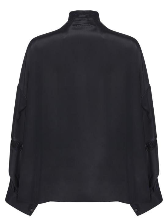 27FW 에르마노 피렌제 블라우스 D49EK018 E60 MF099 Black - ERMANNO FIRENZE