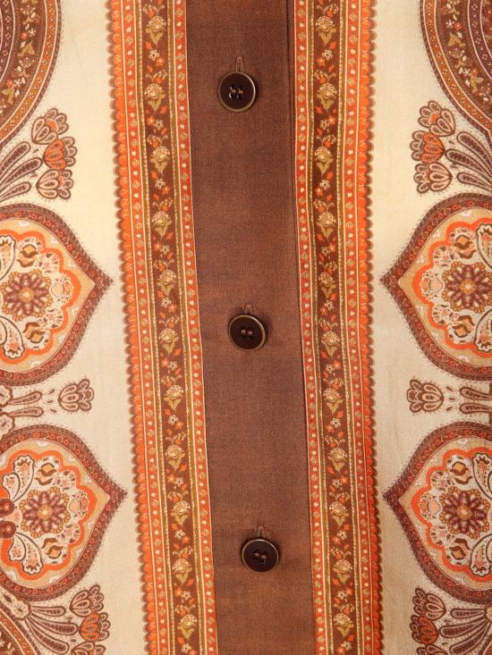 27FW 짐머만 블라우스 1499T SS263 TAPA Orange - ZIMMERMANN