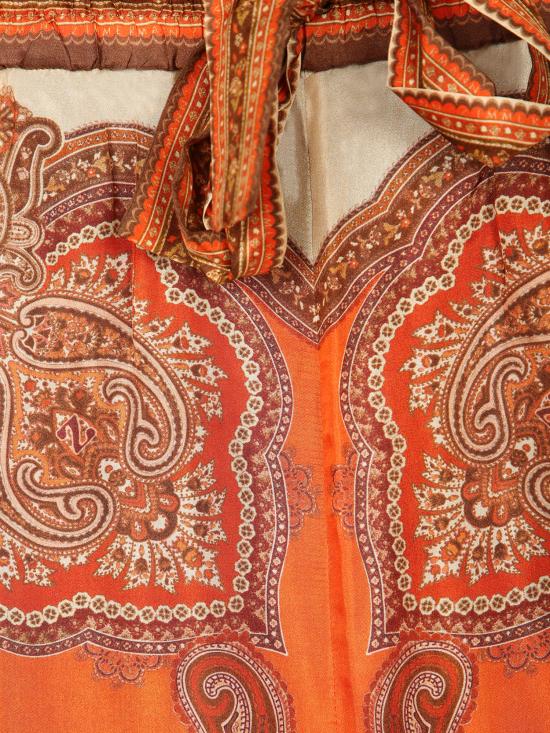 27FW 짐머만 팔라초 팬츠 1500P SS263 TAPA Orange - ZIMMERMANN