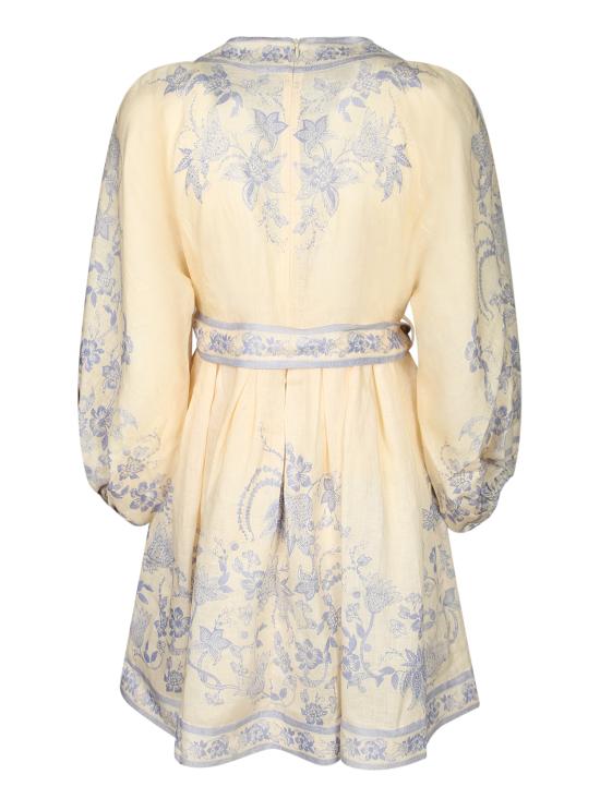 27FW 짐머만 미디 원피스 3500D SS262 CRLF Beige - ZIMMERMANN