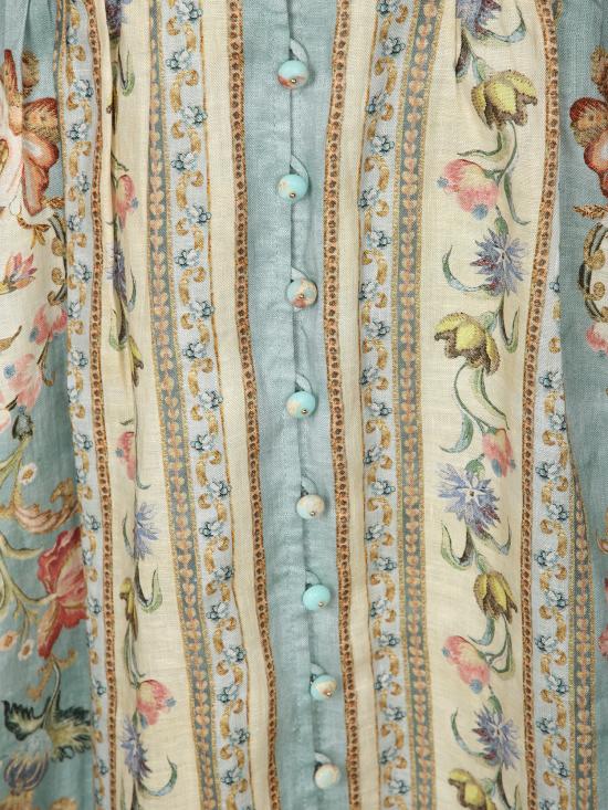 27FW 짐머만 롱 원피스 3501D SS264 BTPF Blue - ZIMMERMANN
