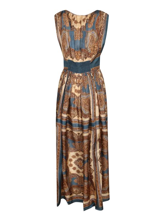 27FW 짐머만 롱 원피스 5514D SS263 DBPL Blue - ZIMMERMANN