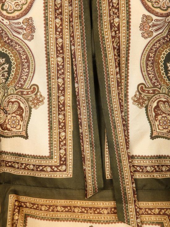 27FW 짐머만 롱 원피스 8270D SS263 OLP Green - ZIMMERMANN