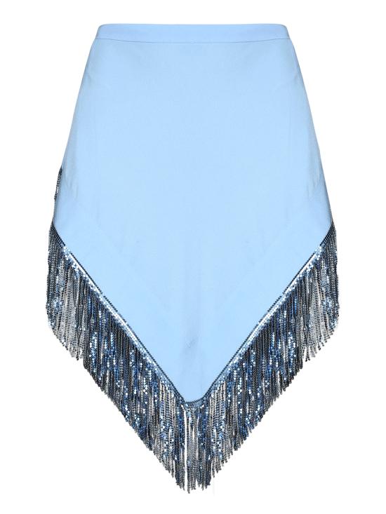 27FW 파코라반 미디 스커트 26AXJU203 AC0069 P446 Blue