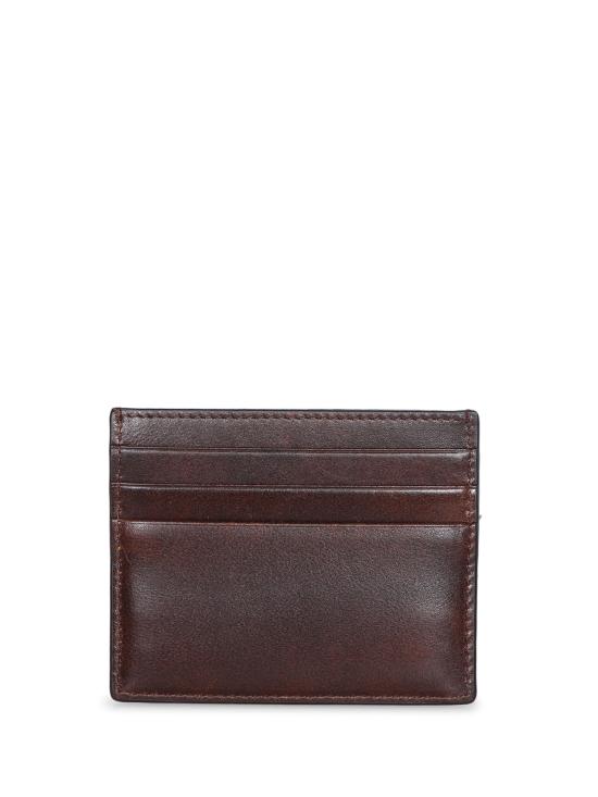 27FW 프라다 앤티크 레더 가죽 카드 지갑 앤티크 레더 가죽 카드 지갑 2MC025 2ZQ6 F0324 Brown - PRADA