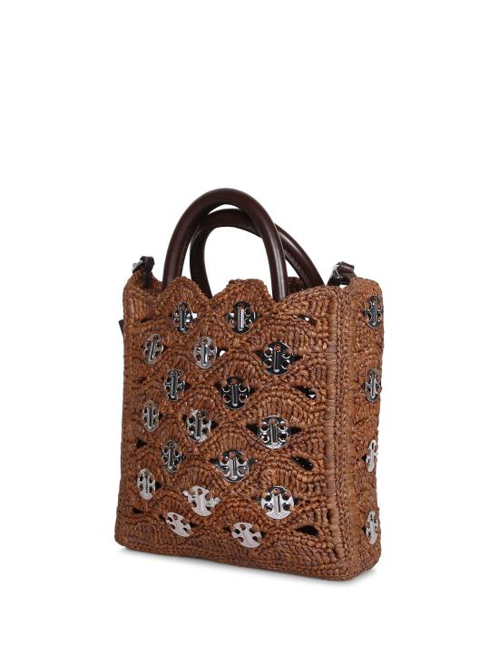 27FW 파코라반 토트백 26ASS0582 NAT086 M230 Brown - PACO RABANNE