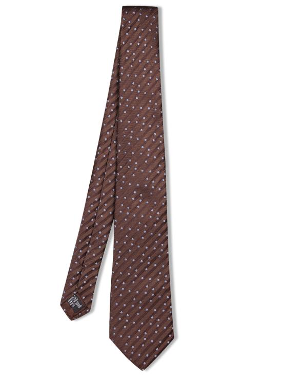 27FW 조르지오 아르마니 넥타이 GM000800 TE22434 F6019 Brown