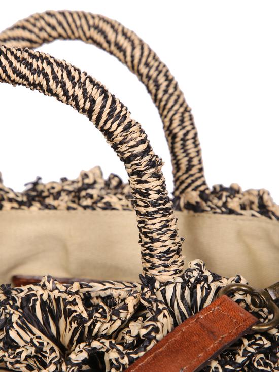 27FW 이벨리브 토트백 CORAL TIGA Beige - IBELIV