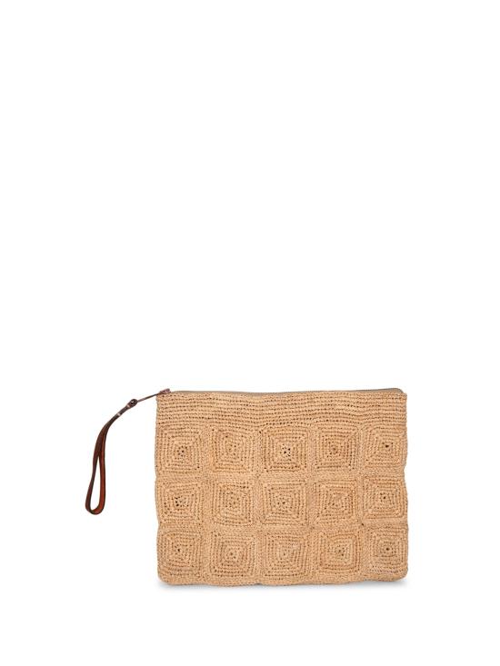 27FW 이벨리브 클러치/파우치 TANALA TEA Beige