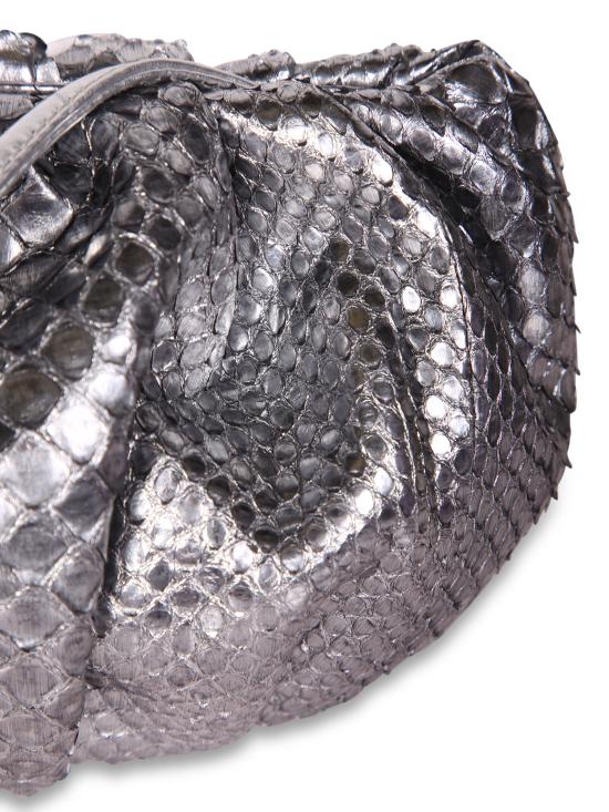 27FW 비아지니 클러치/파우치 PILLOW SNOW SILVE Metallic - BIAGINI