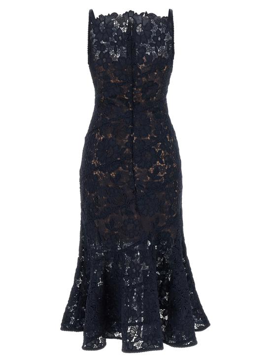 26FW 셀프 포트레이트 미디 원피스 AW26043MNNAVY Blue - SELF PORTRAIT