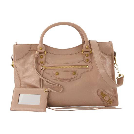 26FW 발렌시아가 르 시티 백 미디움 865760 2ACLN 5833 beige