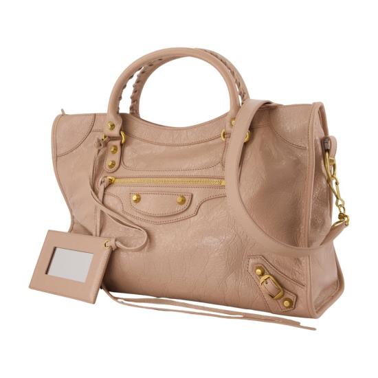 26FW 발렌시아가 르 시티 백 미디움 865760 2ACLN 5833 beige - BALENCIAGA