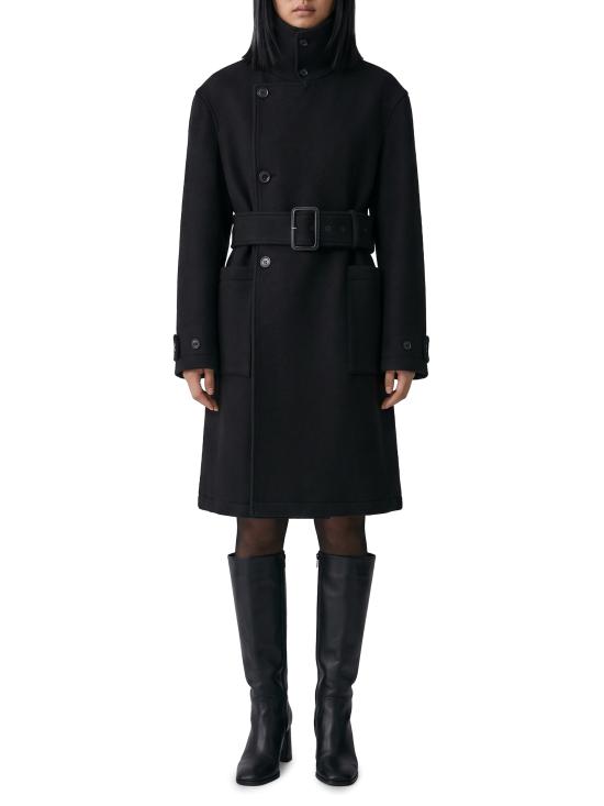 26FW 르메르 코트 CO1155 BLACK