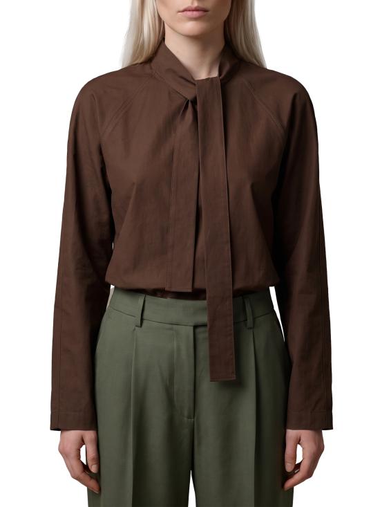 26FW 르메르 블라우스 SH1218 BROWN