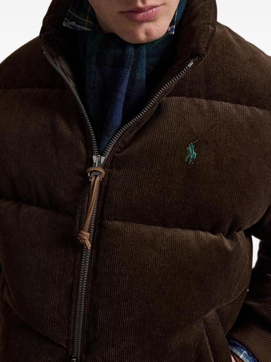 26FW 폴로 랄프로렌 숏패딩 710B30162 002 Marrone - POLO RALPH LAUREN