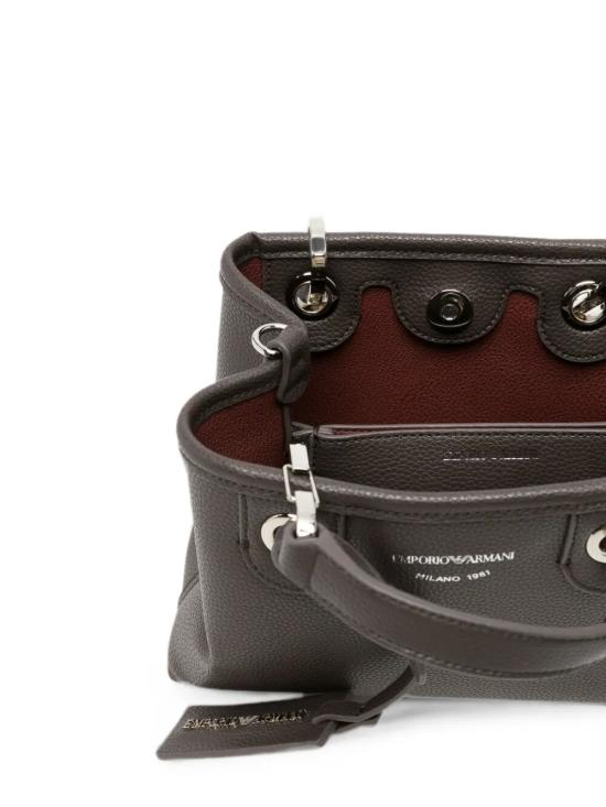 26FW 엠포리오 아르마니 토트백 EW000382 AF12036 099 M6458 DARK SMOKE - EMPORIO ARMANI