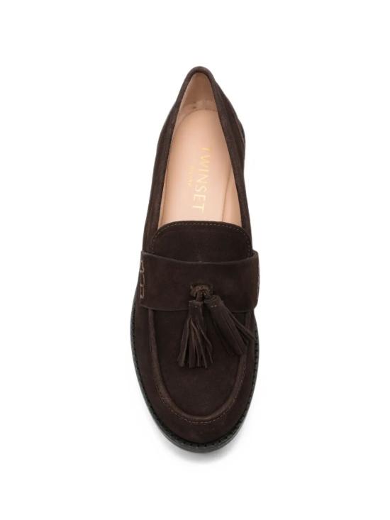 26FW 트윈셋 로퍼 262TCP166 13411 DARKNESS BROWN - TWINSET