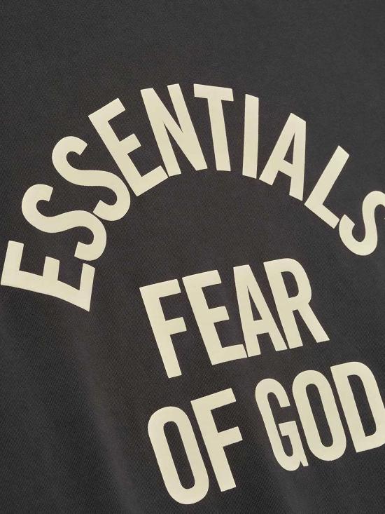 26SS 피어오브갓 반팔 티셔츠 125SP262001F FADED BLACK - FEAR OF GOD