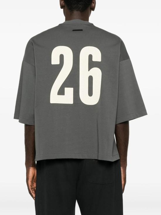 26SS 피어오브갓 반팔 티셔츠 RW00269 0032 IRON GREY - FEAR OF GOD
