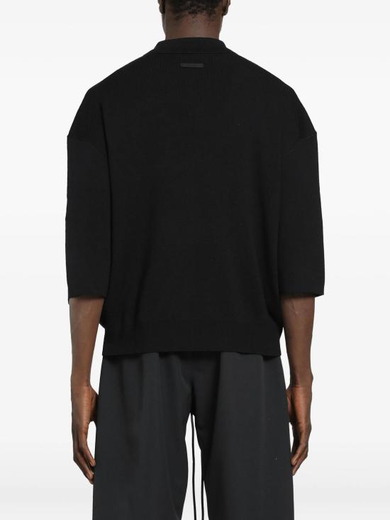 26SS 피어오브갓 폴로 티셔츠 192SP266961F VINTAGE BLACK - FEAR OF GOD