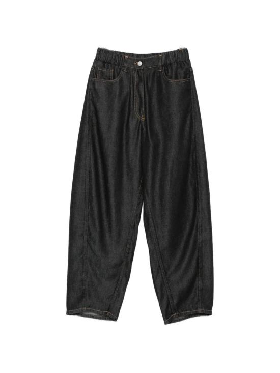 26FW 누드 스트레이트 팬츠 1103W26270 09 BLACK