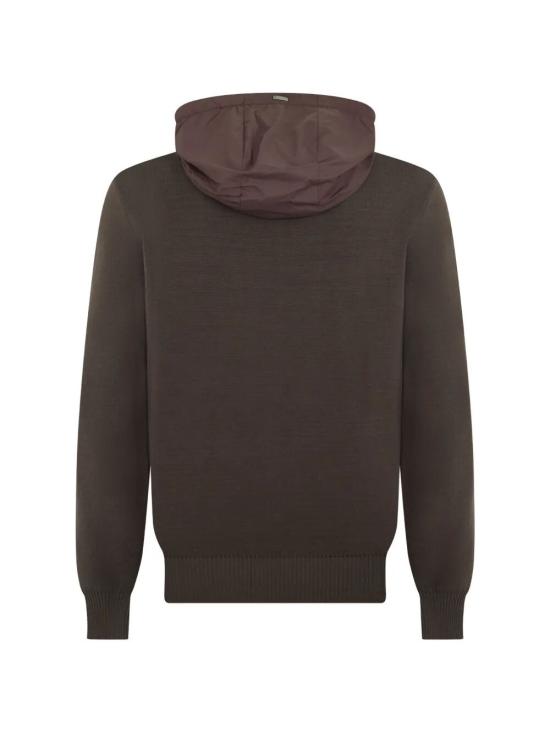 26FW 에르노 후드 티셔츠 MG00042UR 72117 8800 MORO - HERNO