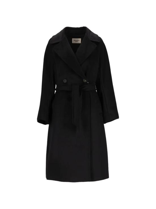 26FW 위켄드막스마라 코트 2625016102600 013 BLACK