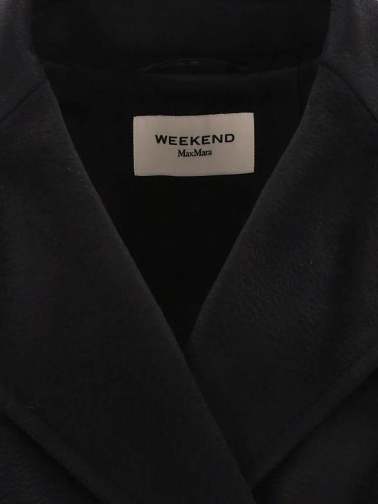 26FW 위켄드막스마라 코트 2625016102600 013 BLACK - WEEKEND MAX MARA
