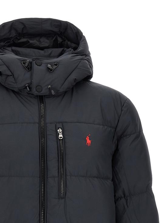 26FW 폴로 랄프로렌 고햄 다운 자켓 710968278001 Black - POLO RALPH LAUREN