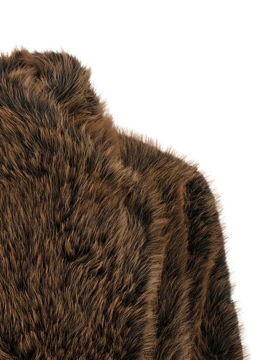 26FW 비비 쿠튀르 무스탕 SUSANFIRSTJACKETBLACKBROWN - B&B COUTURE