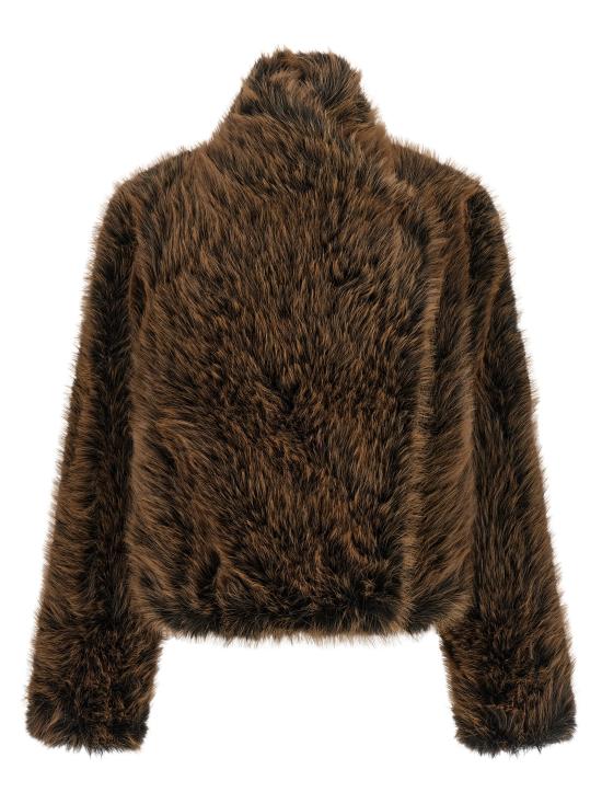 26FW 비비 쿠튀르 무스탕 SUSANFIRSTJACKETBLACKBROWN