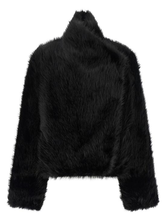 26FW 비비 쿠튀르 무스탕 JACKIEFIRSTJACKETBLACK