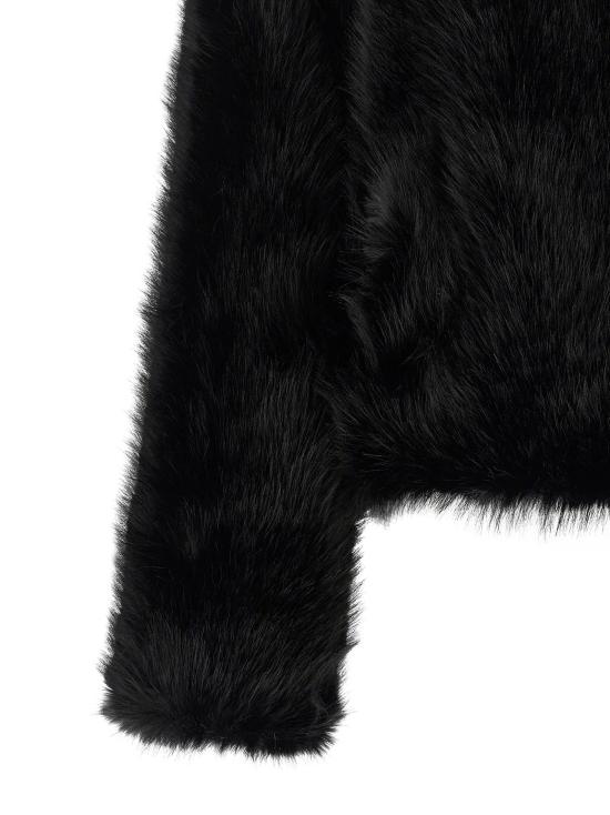 26FW 비비 쿠튀르 무스탕 JACKIEFIRSTJACKETBLACK - B&B COUTURE