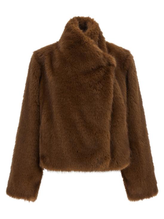 26FW 비비 쿠튀르 무스탕 FARRAHFIRSTJACKETMINK Brown