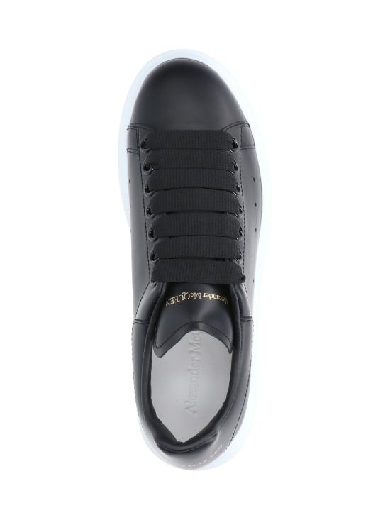 26FW 알렉산더 맥퀸 오버사이즈드 스니커즈 553770 WIAIG1002 BLACK - ALEXANDER MCQUEEN
