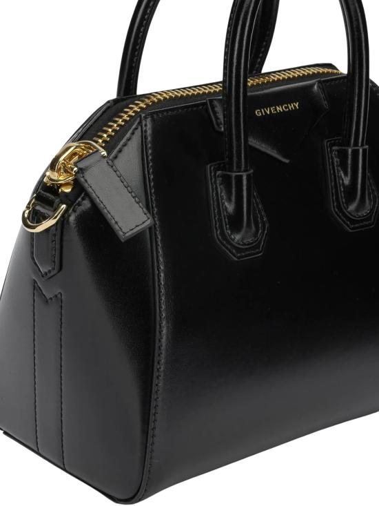 26FW 지방시 레더 미니 안티고나 토트백 BB5148B2AT 001 BLACK - GIVENCHY