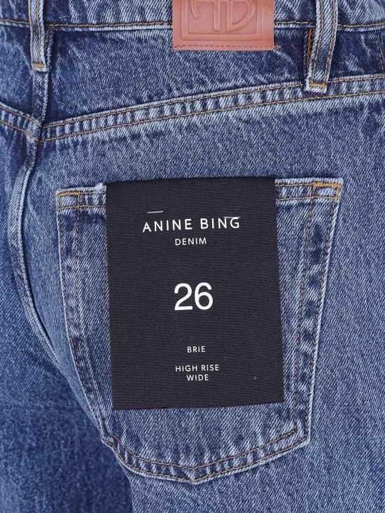 26FW 애니빙 데님 팬츠 A0612916WHD94WASHED Blue - ANINE BING