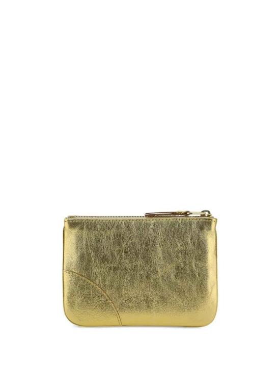 25FW 꼼데가르송 클래식 레더 라인 파우치 SA8100GGOLD METALLIC - COMME DES GARCONS