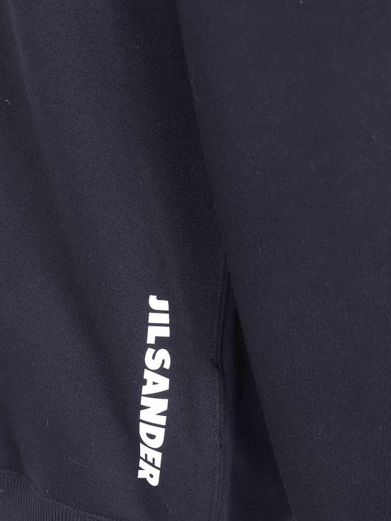 26FW 질샌더 후드 티셔츠 J22GU0167J20128001 Black - JIL SANDER
